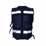 Chalecos de seguridad azul