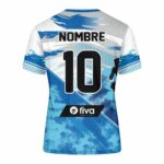 Camiseta sublimada azulino/blanco-tramado - Imagen 3