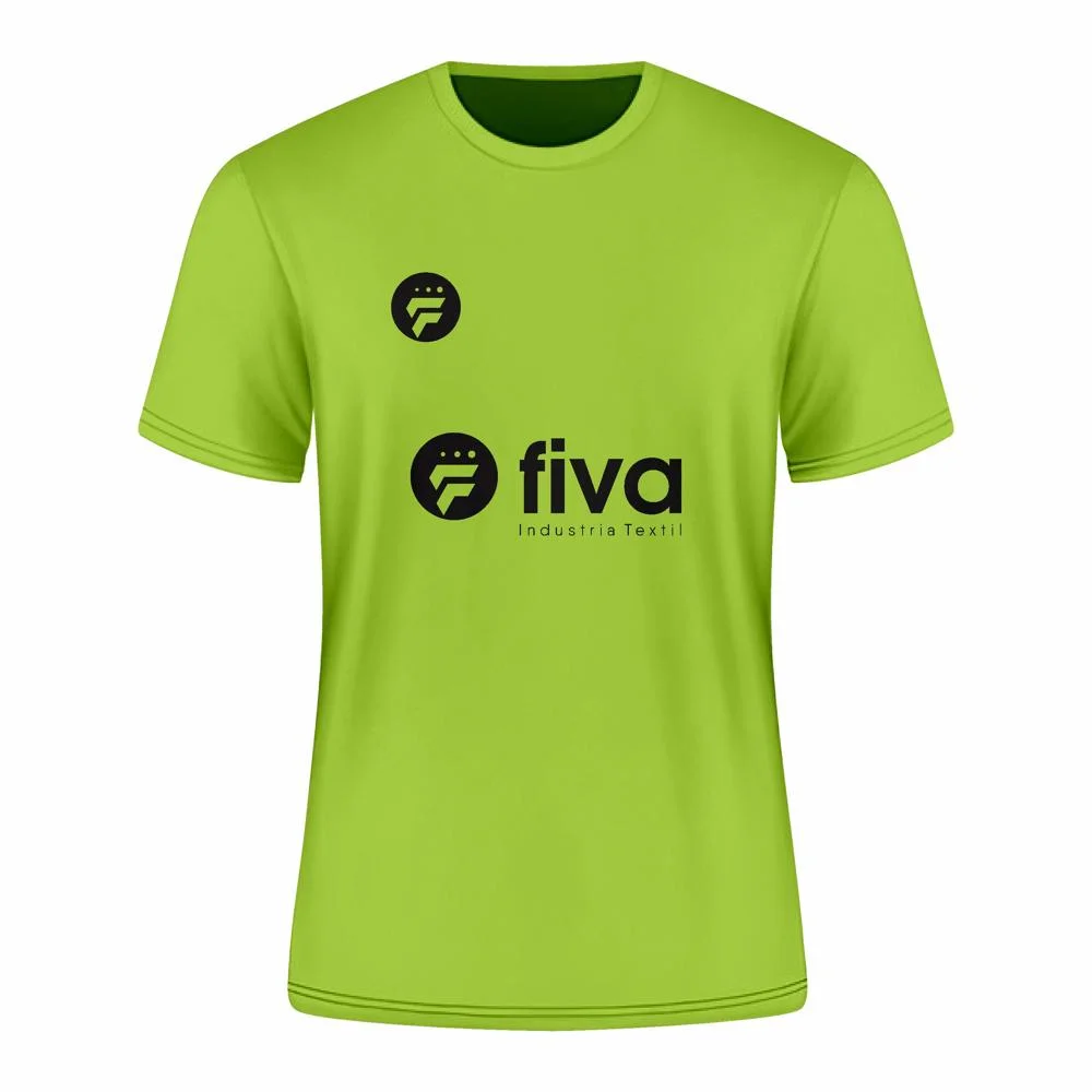 Camiseta de fútbol costura verde limón - Imagen 2