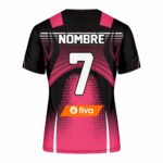 Camiseta sublimada fuxia / negro 2023 - Imagen 3