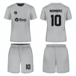 Camiseta de fútbol costura ploma