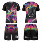 Camiseta sublimada PSG colores