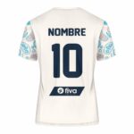 Camiseta sublimada crema floral - manchester city 2020/2021 - Imagen 3