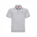 Polo corporativo plomo claro