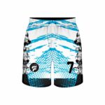 Camiseta sublimada turquesa / blanco tramado 2023 - Imagen 4