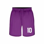 Camiseta de fútbol costura morado/plomo - Imagen 4