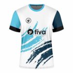 Camiseta sublimada negro/blanco/verde agua - Imagen 2