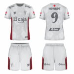 Camiseta sublimada Melgar blanco floral