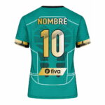Camiseta sublimada verde jade trama - Imagen 3
