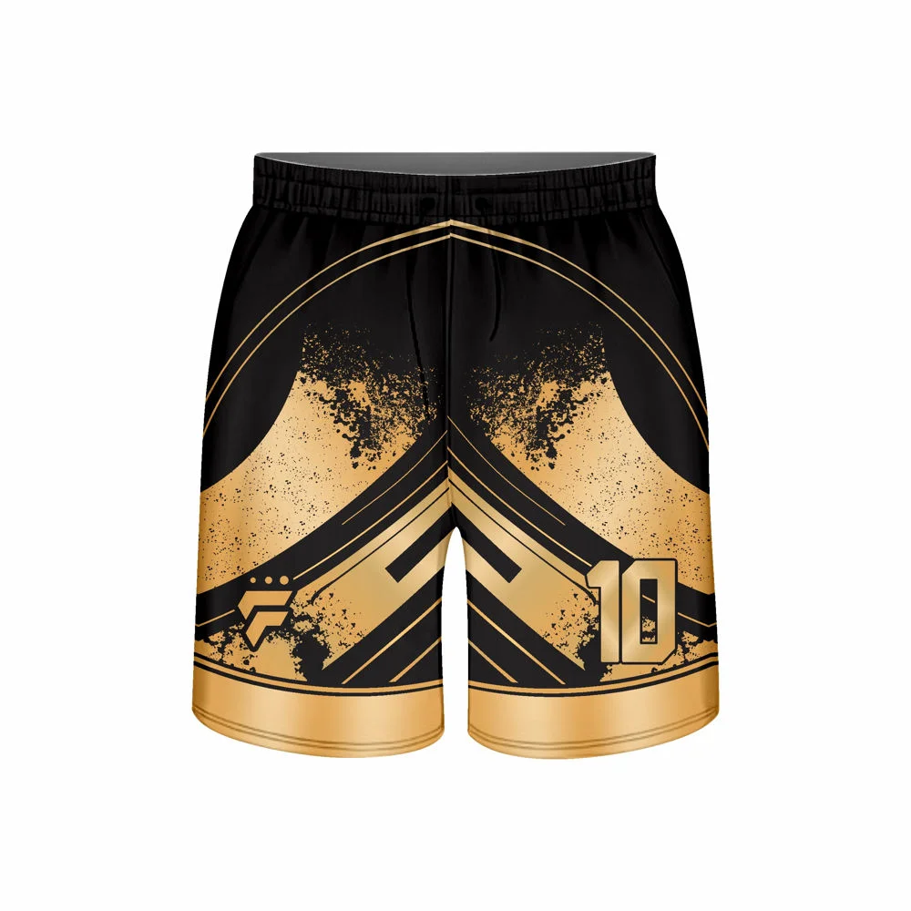 CAMISETA DE FUTBOL NEGRO/DORADO 2023 - Imagen 4