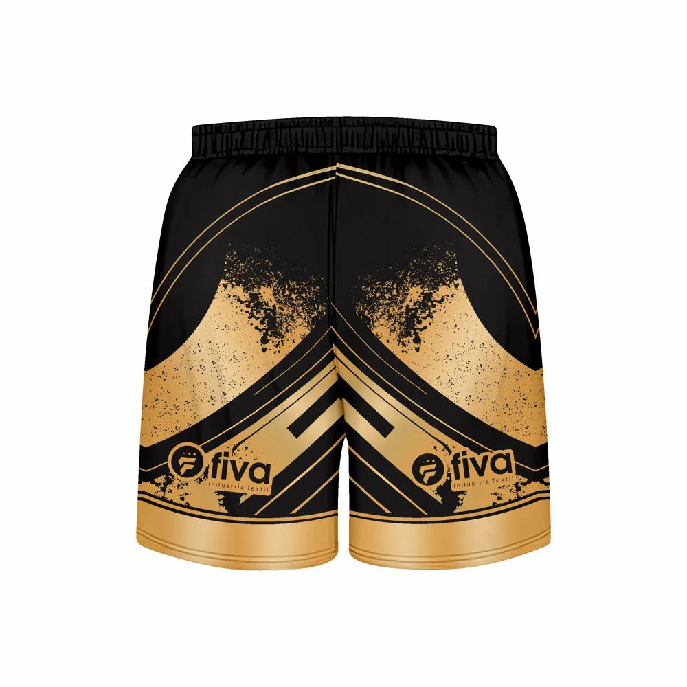 CAMISETA DE FUTBOL NEGRO/DORADO 2023 - Imagen 5