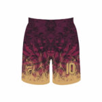 CAMISETA SUBLIMADA DE FUTBOL GUINDA/NEGRO 2024 - Imagen 4